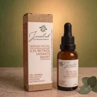 Sérum Antiedad Nocturno con Retinol 0.3% : Retinol Hydrate Boost, Rejuvenece y Restaura Tu Piel