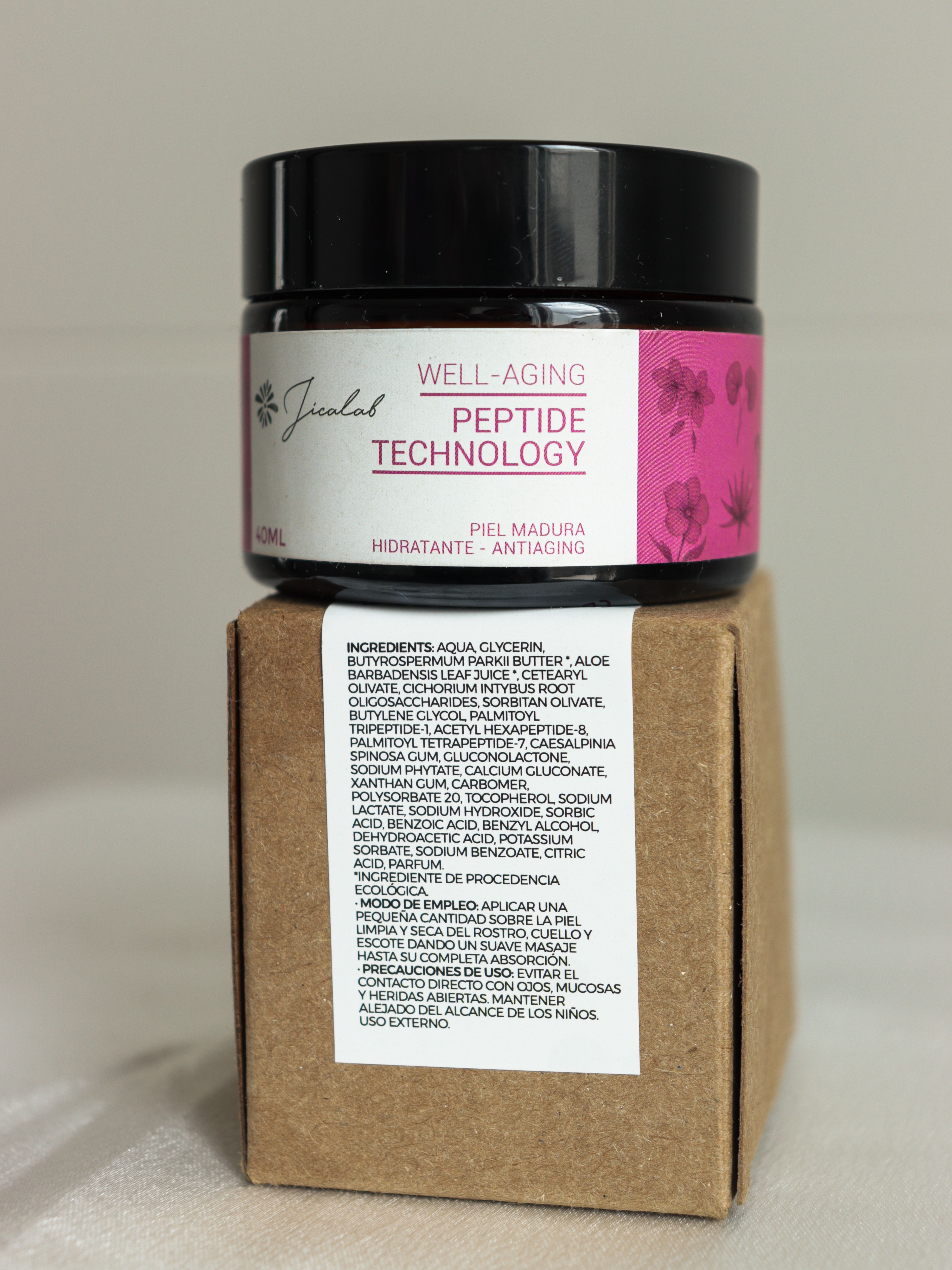Well Aging Peptide Technology — Crema antiedad avanzada con péptidos