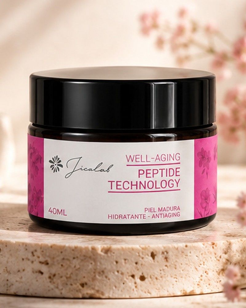 Well Aging Peptide Technology — Crema antiedad con péptidos